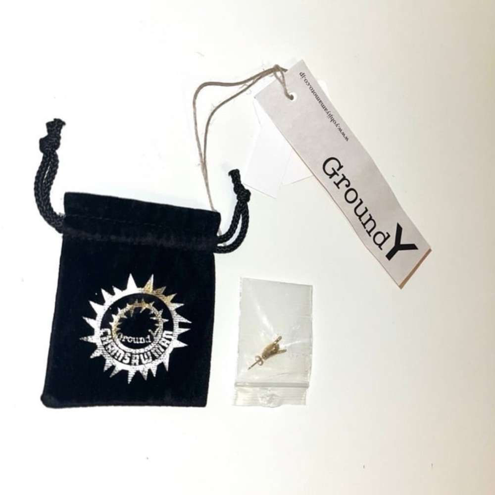 GroundY Yohji Yamamoto x Chainsaw Man Aki earring